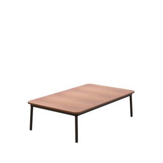 Mesa auxiliar baja HUB rectangular