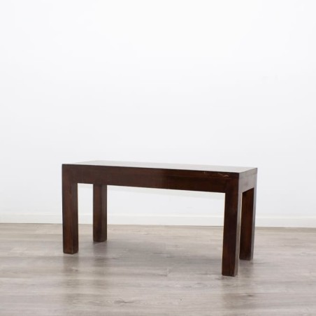 Mesa de rincón de 4 patas en wengué