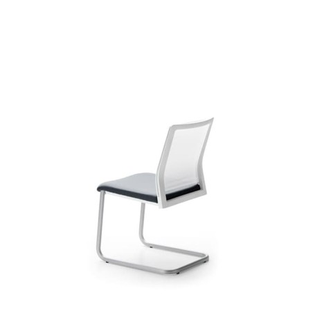 Silla confidente PLURAL con base patín - Mercaoficina