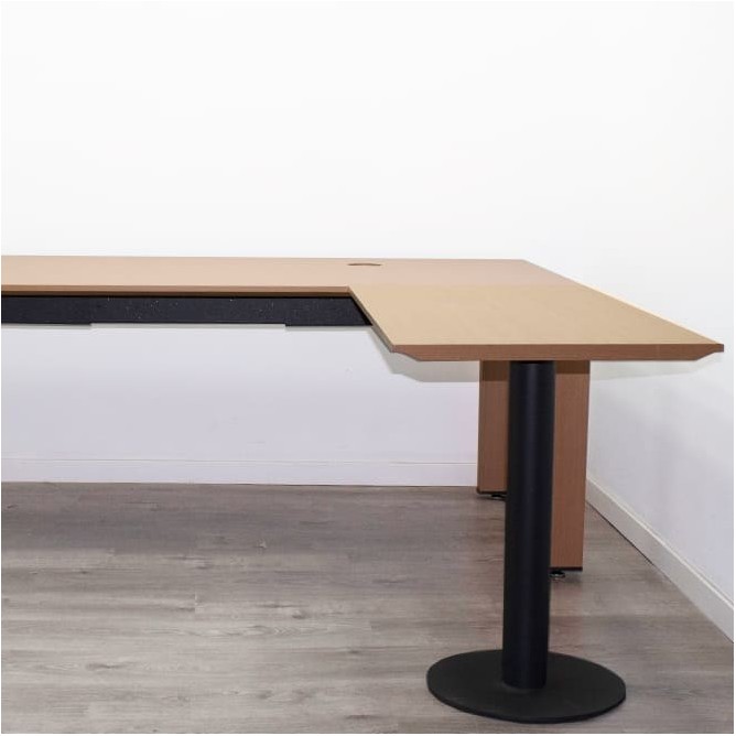 Mesa de dirección en haya con o sin ala