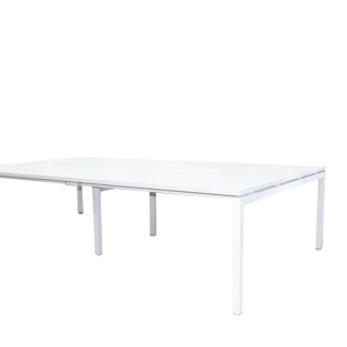 Mesa de juntas en blanco de 320cm