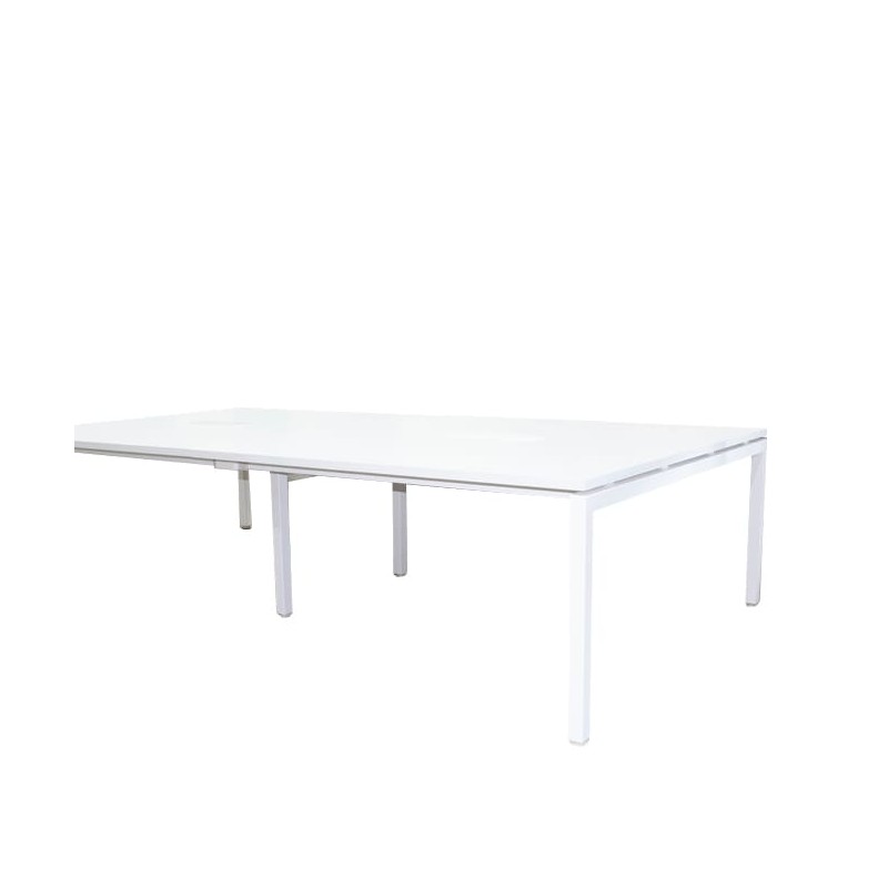 Mesa de juntas en blanco de 320cm