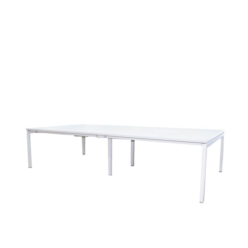 Mesa de juntas en blanco de 320cm