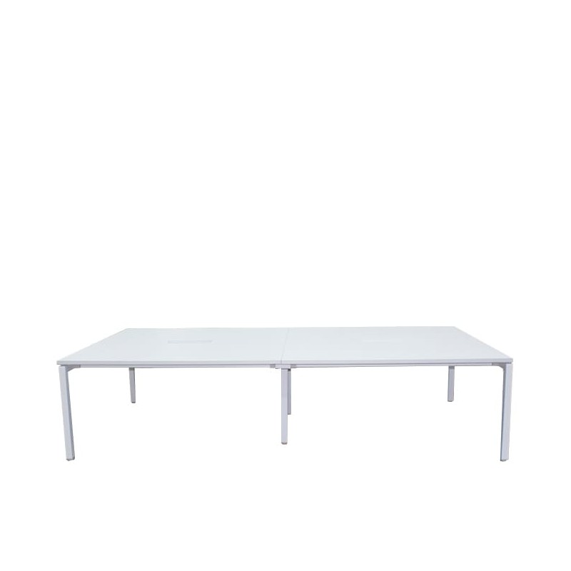 Mesa de juntas en blanco de 320cm