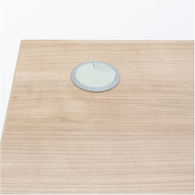 Mesa operativa con cajonera de cajón y archivo de 120cm
