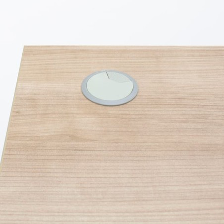 Mesa operativa con cajonera de cajón y archivo de 120cm