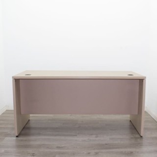 Mesa operativa beige de 160 con o sin ala