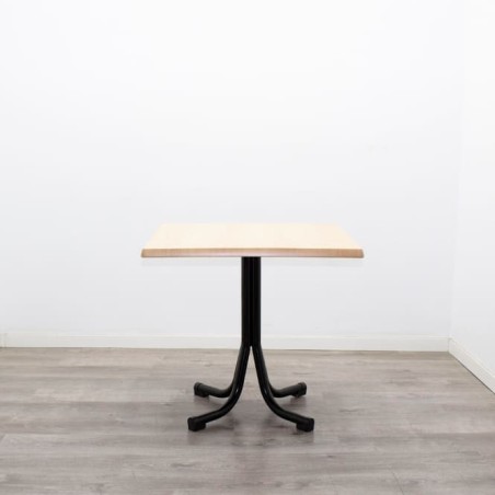 Mesa comedor 4 patas en haya con pata de aspa