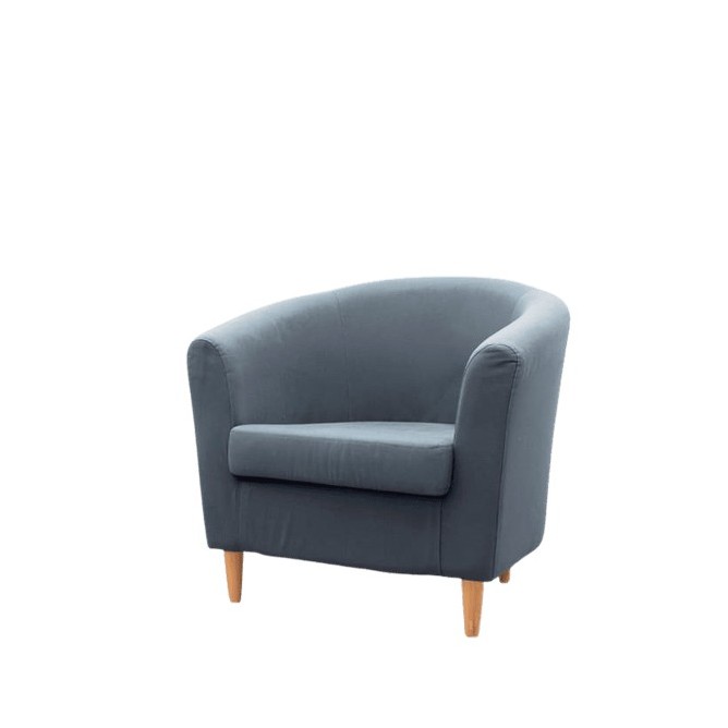 Sillón de espera gris