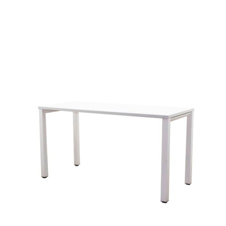 Mesa operativa blanca de 140cm