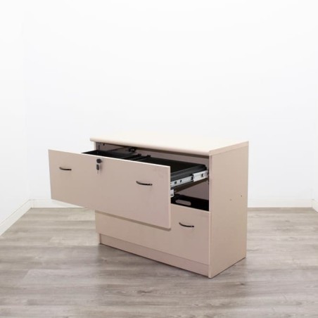 Armario archivador beige de 92,5cm