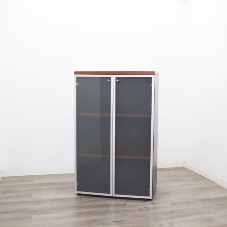 Armario medio todo puertas cristal 80cm