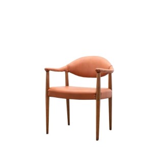 Silla clásica de espera en napel marrón