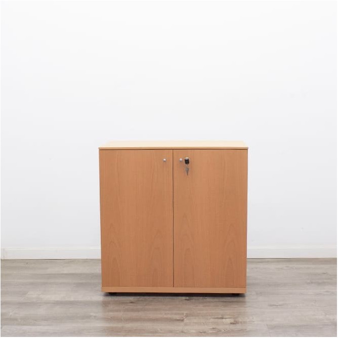 Armario bajo todo puertas en haya de 80cm