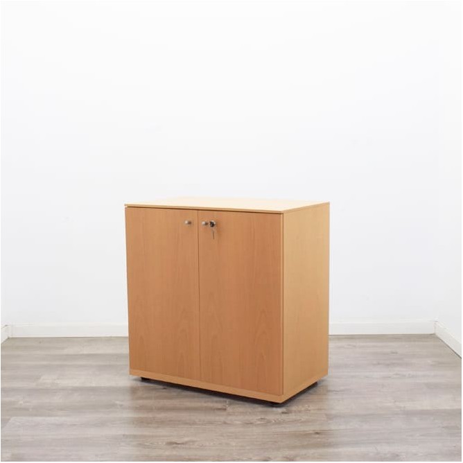 Armario bajo todo puertas en haya de 80cm