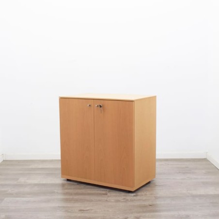 Armario bajo todo puertas en haya de 80cm