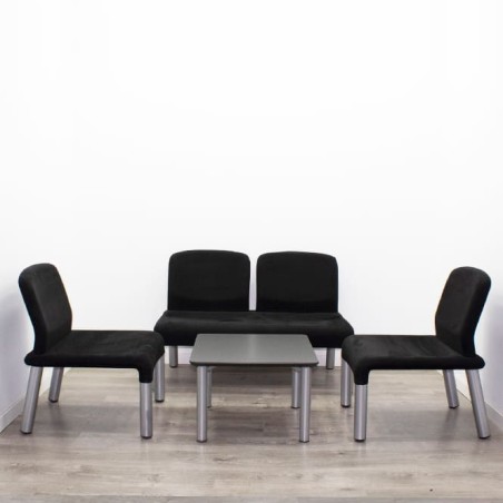 Mesa de centro o rincón gris antracita de 60cm - Mercaoficina