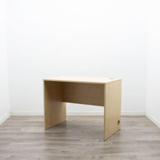 Mesa operativa en maple pata panel de 98cm 2