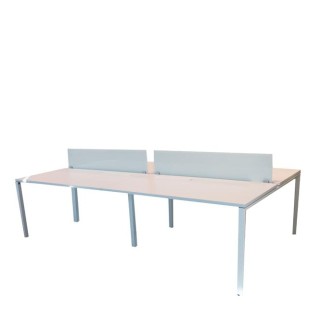 Mesa multipuestos de 4 puestos