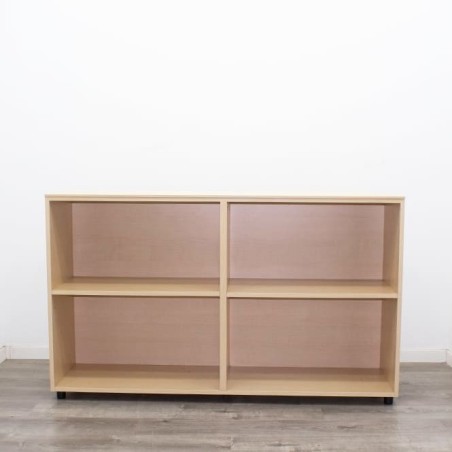 Armario bajo diáfano maple de 160cm