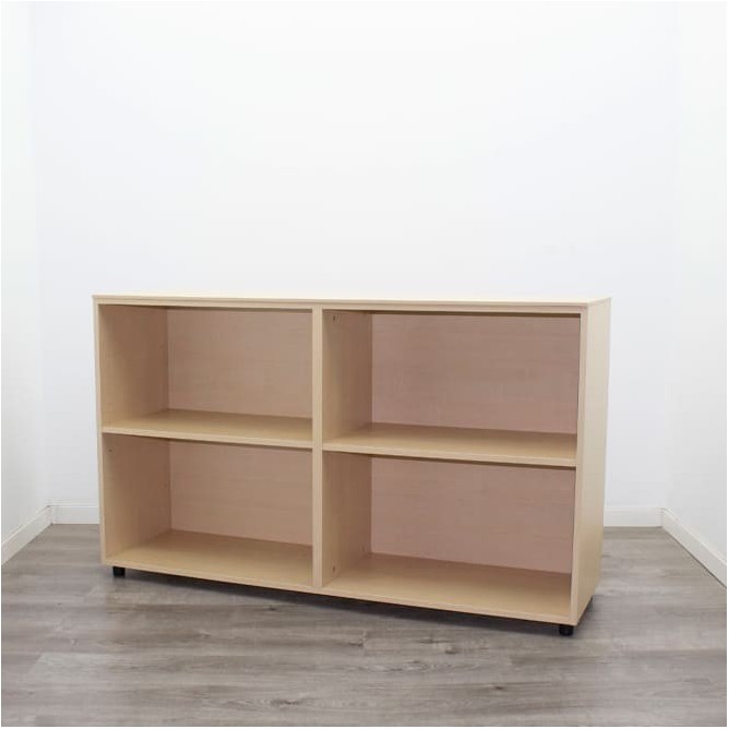 Armario bajo diáfano maple de 160cm