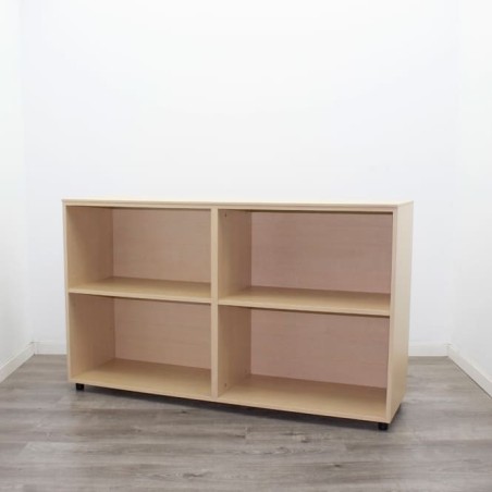 Armario bajo diáfano maple de 160cm