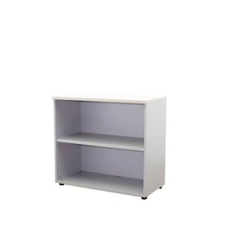 Armario bajo diáfano gris de 90cm