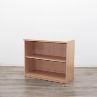 Armario bajo diáfano en haya de 90cm 2