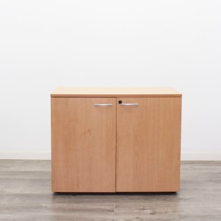 Armario bajo todo puertas en haya de 90cm