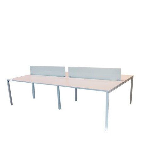 Mesa multipuestos de 4 puestos