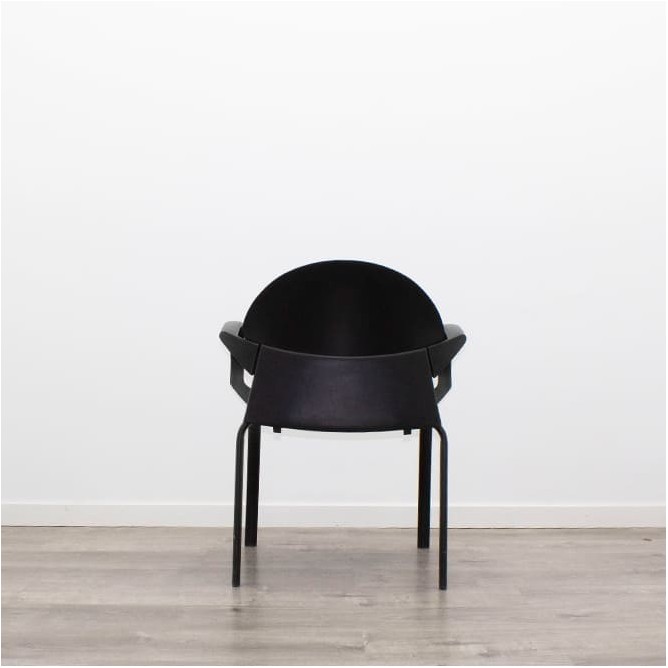 Silla confidente de 4 patas tapizada en gris- Mercaoficina