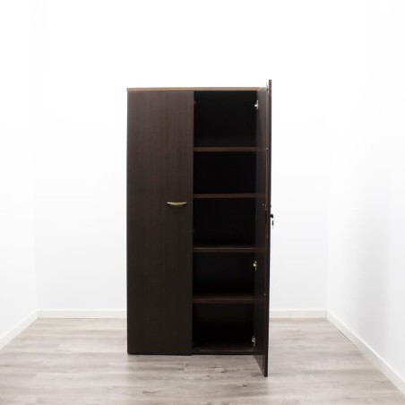 Armario alto todo puerta en wengué de 87cm