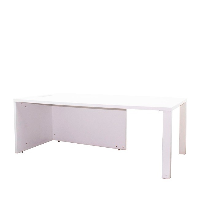 Mesa dirección blanca con beta pata panel de 200cm