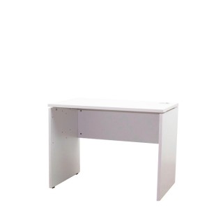 Mesa operativa auxiliar blanca con pata panel(varias medidas)