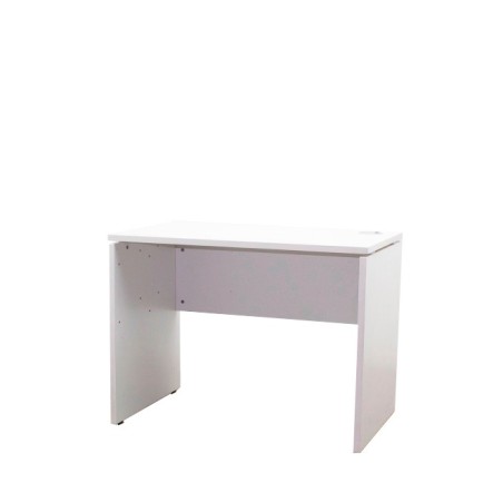 Mesa operativa auxiliar blanca con pata panel(varias medidas)