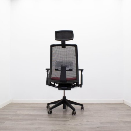 Silla operativa ergonómica Very con cabecero (color a elegir)