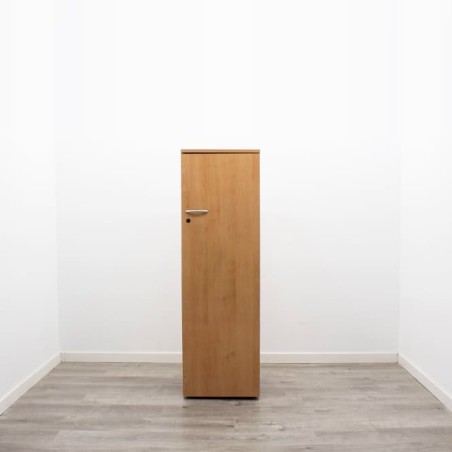 Armario medio estrecho todo puerta peral de 45cm