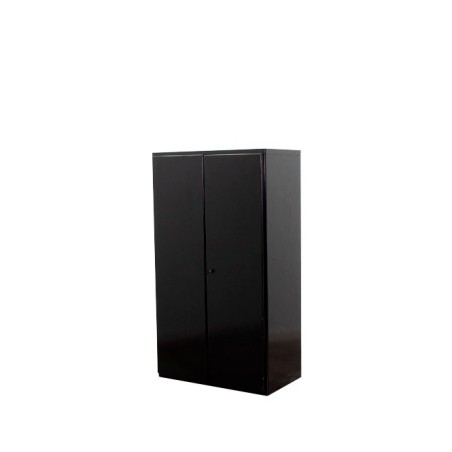 Armario medio todo puerta en negro de 74cm