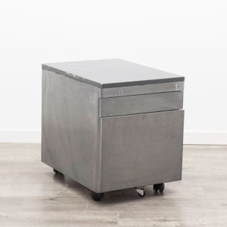 Cajonera metálica gris de cajón y archivo 2