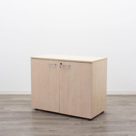 Armario bajo todo puerta en maple de 90cm