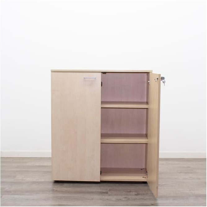 Armario medio todo puerta en maple de 90cm