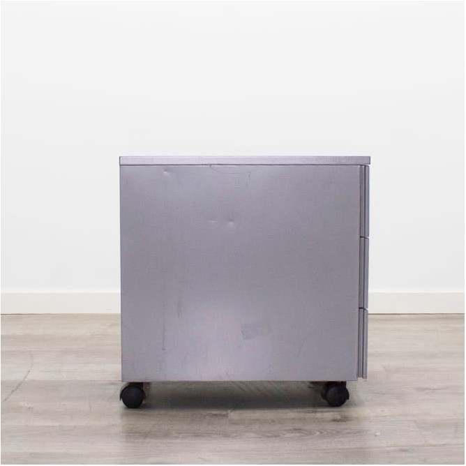 Cajonera metálica cajón y archivo en gris