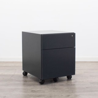 Cajonera metálica cajón y archivo en gris antracita 2