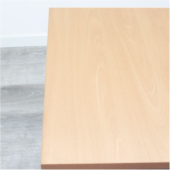 Mesa auxiliar con ruedas y balda en gris o negra