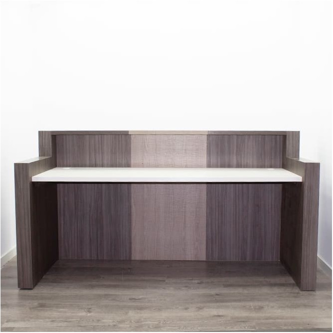 Mostrador con mesa en melamina baco
