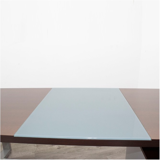 Mesa dirección con cajonera en wengué de 180cm
