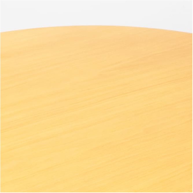 Mesa reunión redonda tapa en peral y base peana gris de 100cm