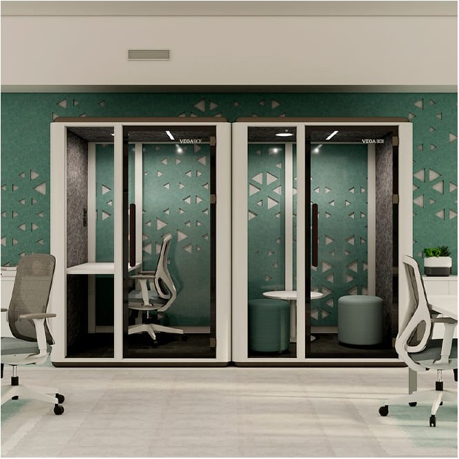 Cabina acústica Vega Box 2 - WS de 158cm