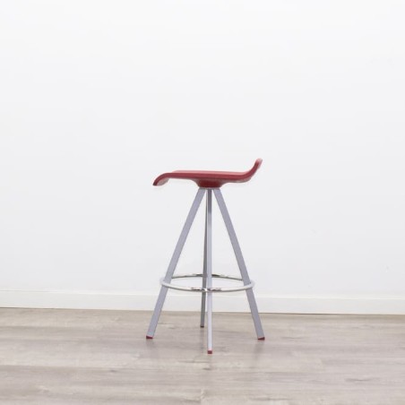 Taburete con base gris (varios colores)