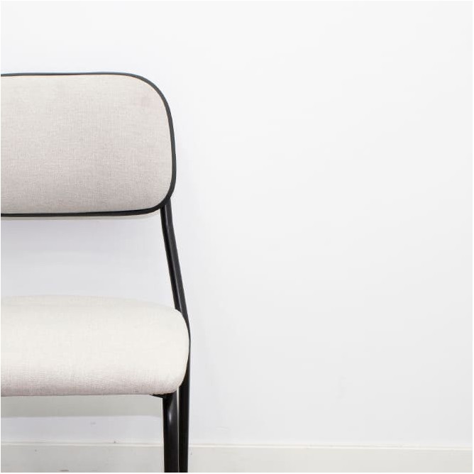 Silla colectividad granate o gris sin brazos - Mercaoficina